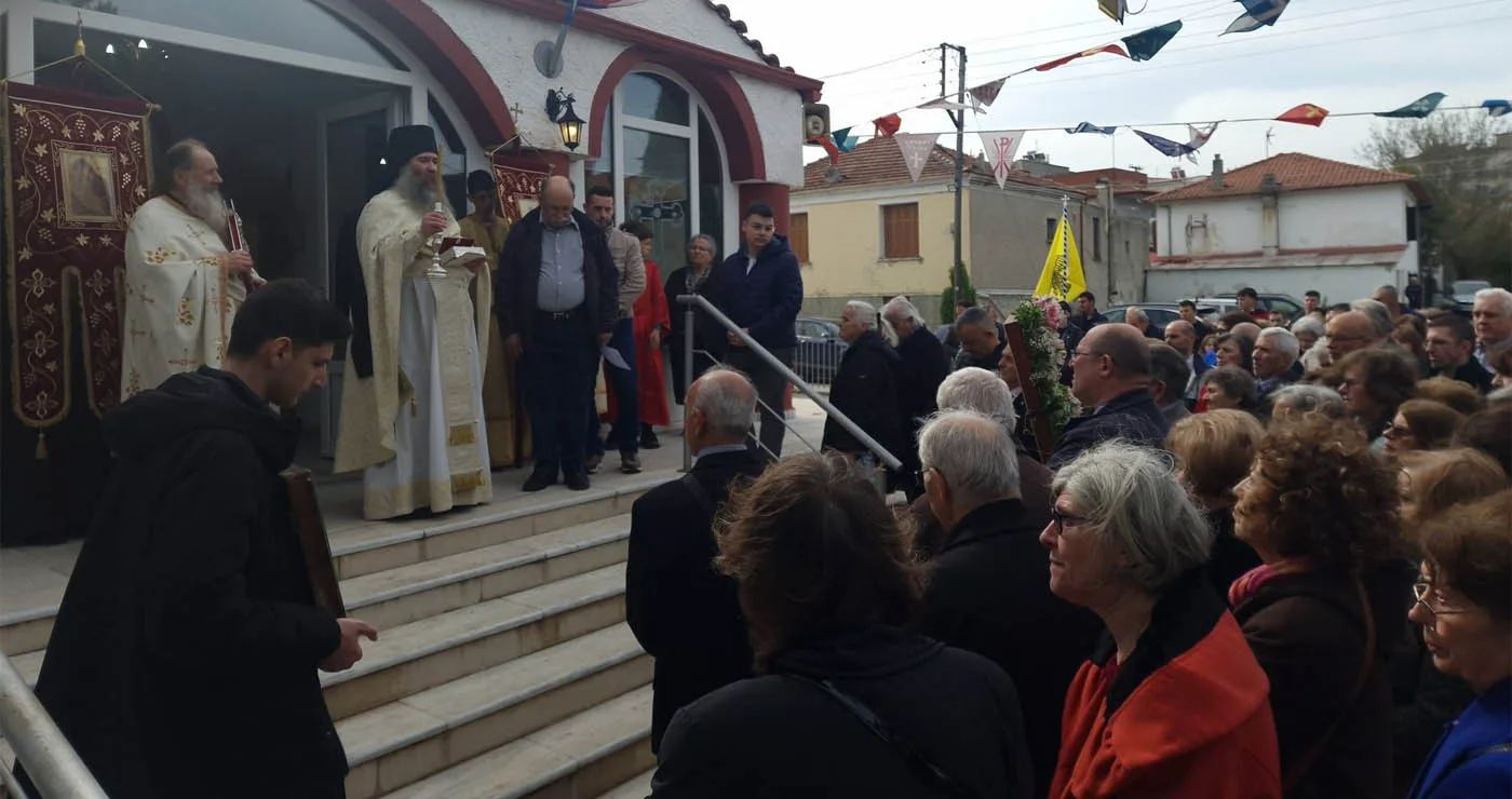 Πανηγυρική Θεία Λειτουργία και Λιτανεία για τον εορτασμό της Ζωοδόχου Πηγής στο Αμύνταιο