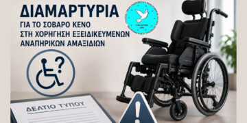 «Κενό» στη χορήγηση εξειδικευμένων αναπηρικών αμαξιδίων – Διαμαρτυρία Συλλόγου Γονέων, Κηδεμόνων και Φίλων ΑμεΑ Δυτ. Μακεδονίας