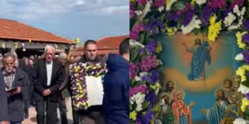Ιερά πανήγυρης στο Ιερό Ναΐδριο Αναλήψεως του Κυρίου Αχλάδας (VIDEO)