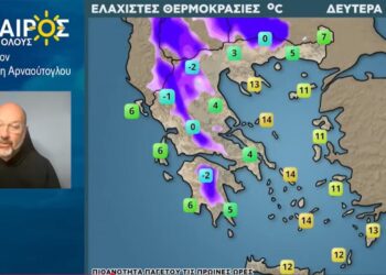 Αλλάζει ο καιρός: Από το κρύο στο… καλοκαίρι  – Η πρόβλεψη Αρναούτογλου