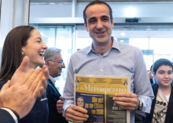 Γρηγόρης Δημητριάδης: ενωτικός και στρατιώτης της παράταξης – Έλαβε θερμό χειροκρότημα στο Συνέδριο της ΝΔ (video-photos)