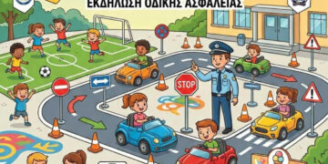 Πτολεμαΐδα: Τα παιδιά μαθαίνουν να κινούνται με ασφάλεια στο 1ο Δημοτικό