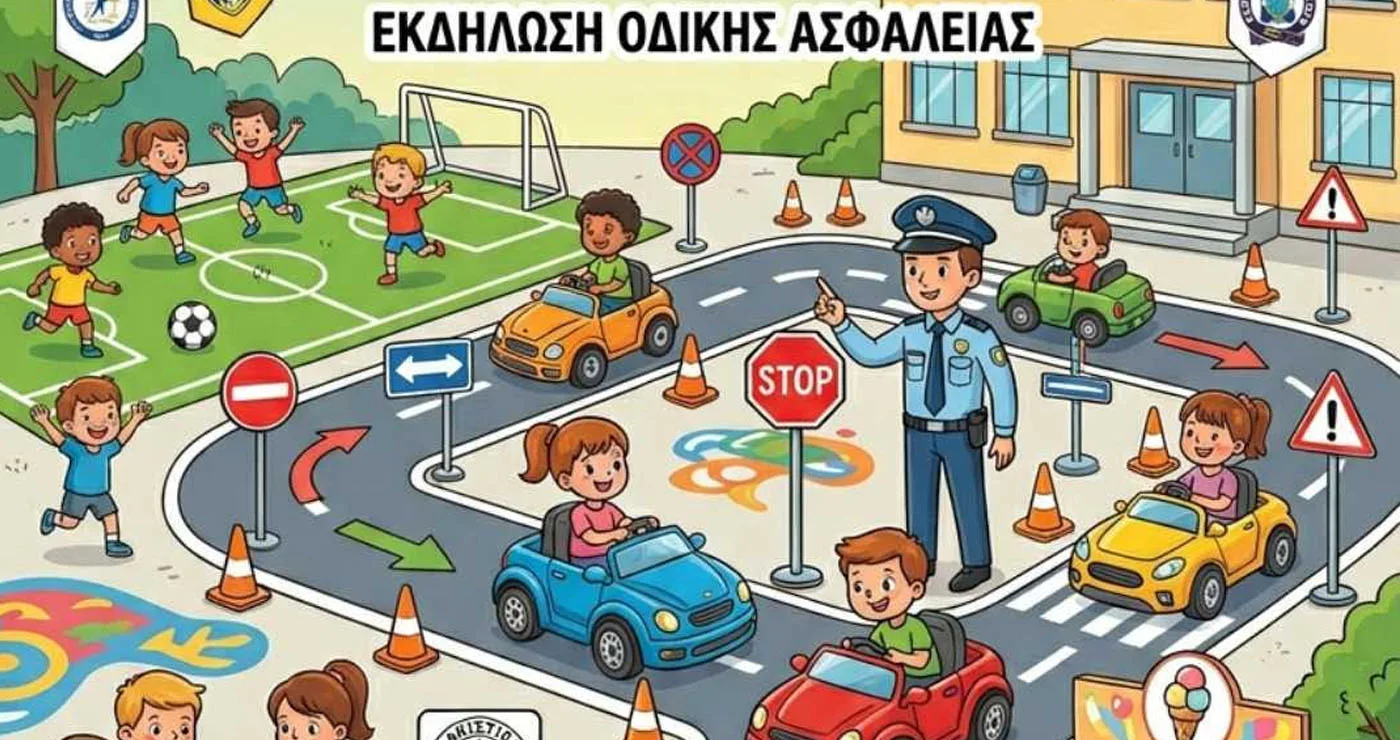 Πτολεμαΐδα: Τα παιδιά μαθαίνουν να κινούνται με ασφάλεια στο 1ο Δημοτικό