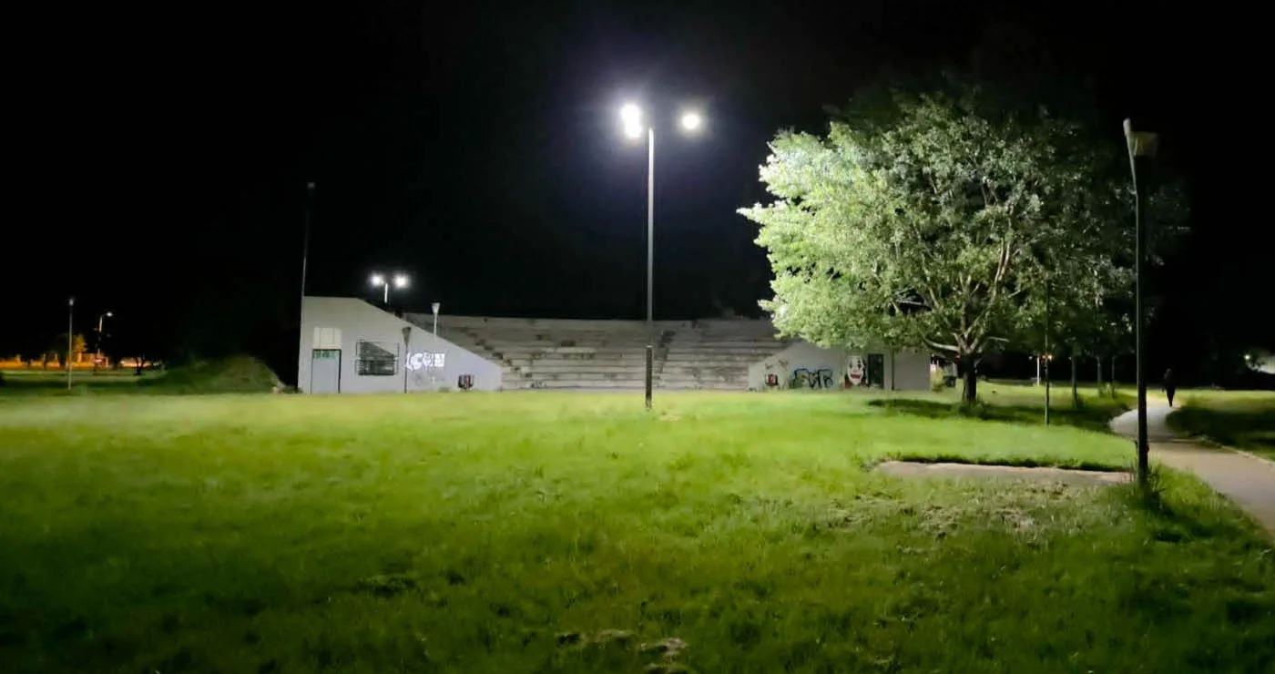 Νέα εικόνα στο Πάρκο Εκτάκτων Αναγκών Πτολεμαΐδας  – Άναψαν οι πρώτοι νέοι στύλοι φωτισμού Led (ρεπορτάζ της Κούλας Πουλασιχίδου)