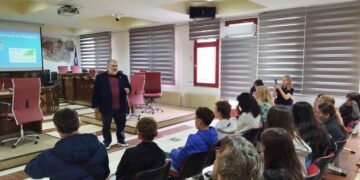Υποδοχή μαθητών του 5ου Γυμνασίου Πτολεμαΐδας και αποστολής Erasmus από την Ολλανδία στον Δήμο Εορδαίας