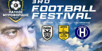 Το «3rd Football Festival Παύλος Μυροφορίδης» επιστρέφει στα Κοίλα Κοζάνης