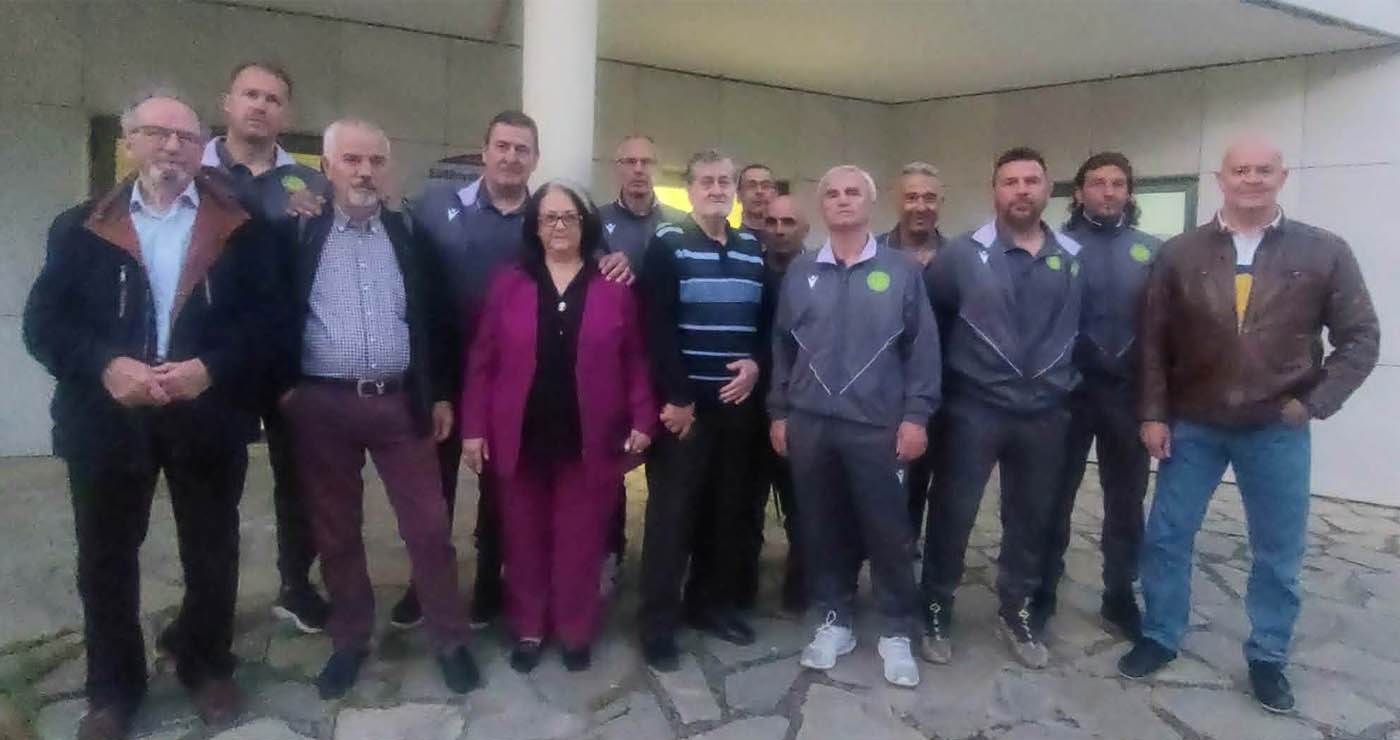 Ιερός ο σκοπός του επικείμενου Αγώνα Ποδοσφαίρου, μεταξύ των Βετεράνων Εορδαίας και των Παλαιμάχων της ΑΕΚ (ρεπορτάζ της Κούλας Πουλασιχίδου)
