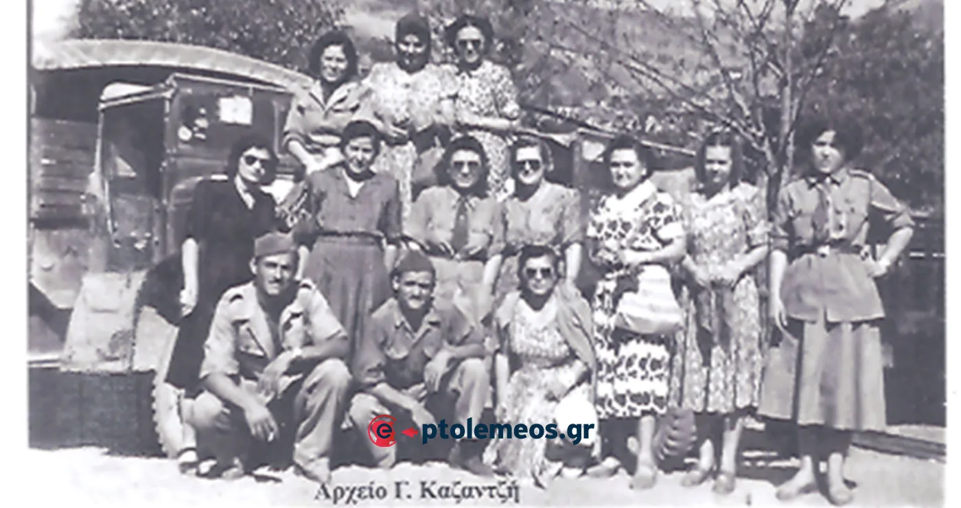 Οδηγοί (προσκοπίνες) στο Νεστόριο Καστοριάς 4-9-1949 – Από τη στήλη του Γ. Καζαντζή στον ΠΑΛΜΟ