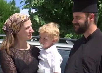 Καστοριά: Μοναχός άφησε το Άγιο Όρος για να παντρευτεί καθηγήτρια από το Κίεβο (Βίντεο)