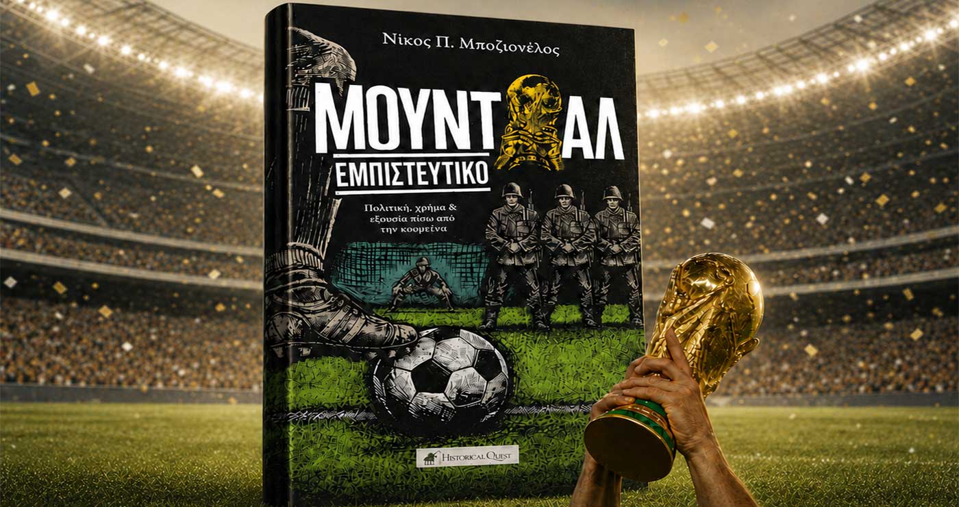 Κυκλοφορεί το βιβλίο «Μουντιάλ εμπιστευτικό»! Η κορυφαία διοργάνωση πίσω από την κουρτίνα με σπάνιες ιστορίες