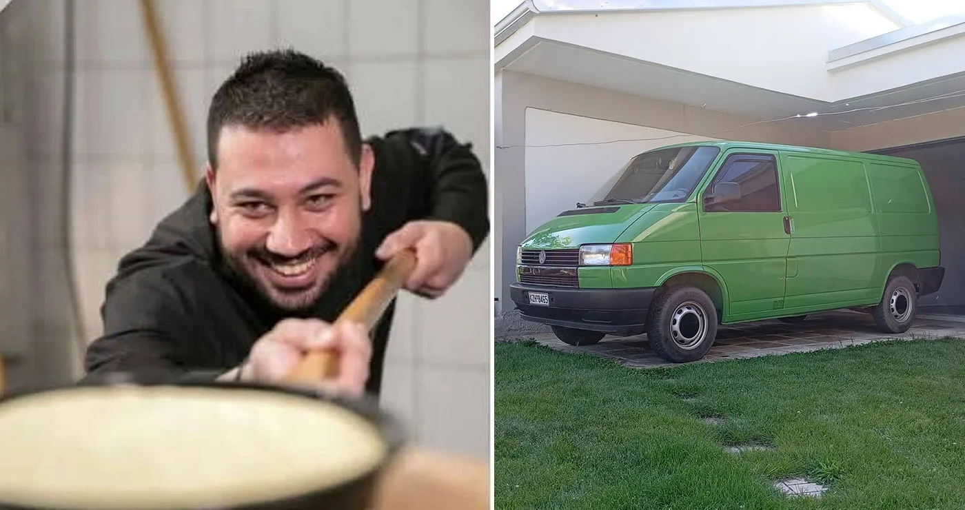 Φούρναρης αρνείται να αποσύρει το “θρυλικό” transporter του, μετά από 27 χρόνια και 1,23 εκατομμύρια χιλιόμετρα!