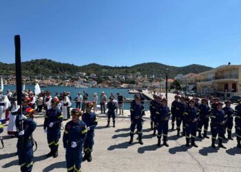 Η Σχολή Πυροσβεστών Πτολεμαΐδας  έδωσε δυναμικό «παρών» στις εορταστικές εκδηλώσεις του Δήμου Ιθάκης