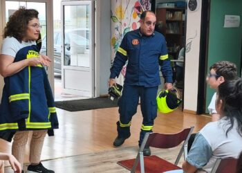 Η Πυροσβεστική Υπηρεσία Πτολεμαΐδας βρέθηκε στο Ειδικό Επαγγελματικό Γυμνάσιο – Λύκειο Πτολεμαΐδας