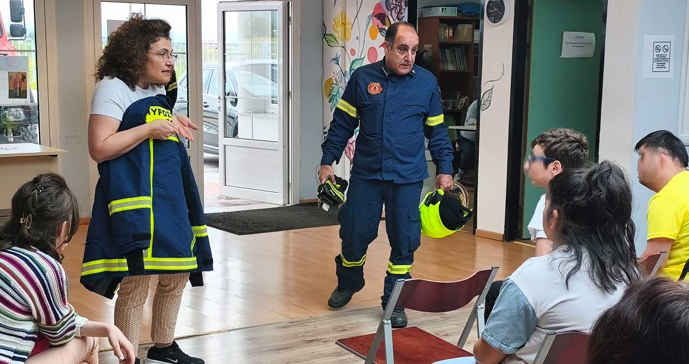 Η Πυροσβεστική Υπηρεσία Πτολεμαΐδας βρέθηκε στο Ειδικό Επαγγελματικό Γυμνάσιο – Λύκειο Πτολεμαΐδας