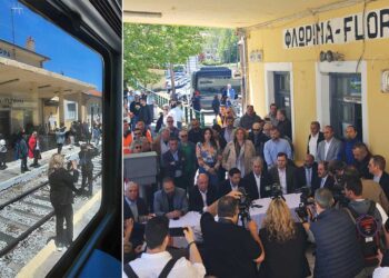 Κυρανάκης από Φλώρινα: «Επανακτούμε την εμπιστοσύνη του κόσμου απέναντι στο τρένο»