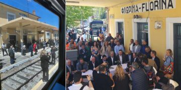Κυρανάκης από Φλώρινα: «Επανακτούμε την εμπιστοσύνη του κόσμου απέναντι στο τρένο»