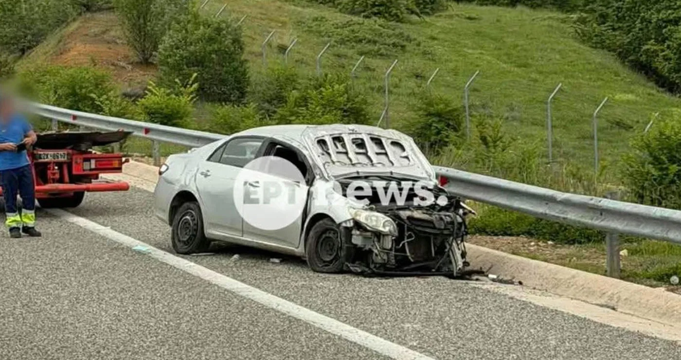 Στο νοσοκομείο τριμελής οικογένεια μετά από τροχαίο στην Εγνατία Οδό
