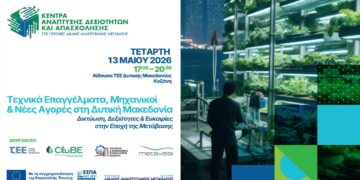 Εκδήλωση : «Τεχνικά Επαγγέλματα, Μηχανικοί & Νέες Αγορές στη Δυτική Μακεδονία – Δικτύωση, Δεξιότητες & Ευκαιρίες στην Εποχή της Μετάβασης»