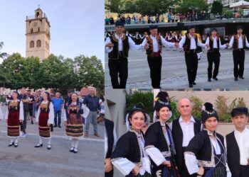 Κοζάνη: Γέμισε νότες και χρώματα παράδοσης η πλατεία Νίκης στην 9η Συνάντηση Χορευτικών Τμημάτων Εκπαιδευτικών