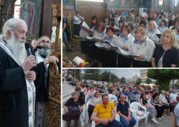 Άκρως κατανυκτικές ήταν οι στιγμές που βίωσαν οι πιστοί του Ιερού Ναού Αγίας Σκέπης Πτολεμαΐδας, στο Ιερό ΕΥΧΕΛΑΙΟ και στα ΕΓΚΩΜΙΑ του εορτάζοντος Αγίου Λουκά του Ιατρού! (ρεπορτάζ της Κούλας Πουλασιχίδου)