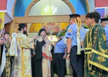 Με την παρουσία του Μητροπολίτου Φ.Π.Ε Ειρηναίου, ο Αρχιερατικός Εσπερινός για τον εορτασμό του Αγίου Λουκά,  στον Ιερό Ναό Αγίας Σκέπης Πτολεμαΐδας (ρεπορτάζ της Κούλας Πουλασιχίδου)