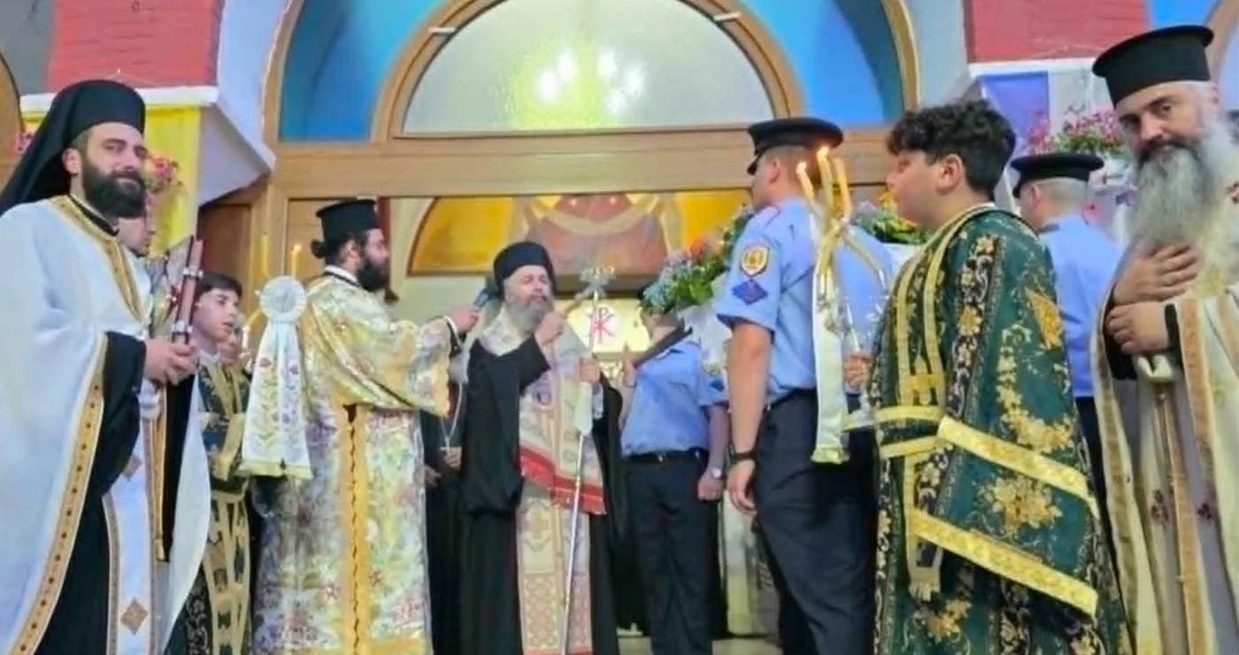 Με την παρουσία του Μητροπολίτου Φ.Π.Ε Ειρηναίου, ο Αρχιερατικός Εσπερινός για τον εορτασμό του Αγίου Λουκά, στον Ιερό Ναό Αγίας Σκέπης Πτολεμαΐδας (ρεπορτάζ της Κούλας Πουλασιχίδου)