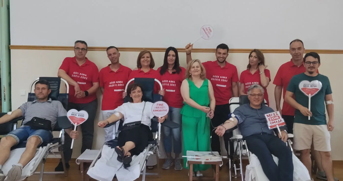 37 φιάλες «ζωής και αγάπης» στην εθελοντική αιμοδοσία του Συλλόγου Αιμοδοτών Σιάτιστας
