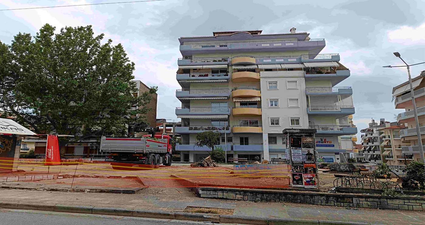 Καταγγελία της Οικολογικής Κίνησης Κοζάνης για κοπή δέντρων στα Αλώνια
