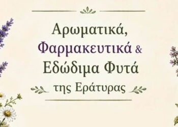 Δήμος Βοΐου: Εκδήλωση για τα Αρωματικά, φαρμακευτικά & εδώδιμα φυτά της Εράτυρας το Σάββατο 20/6