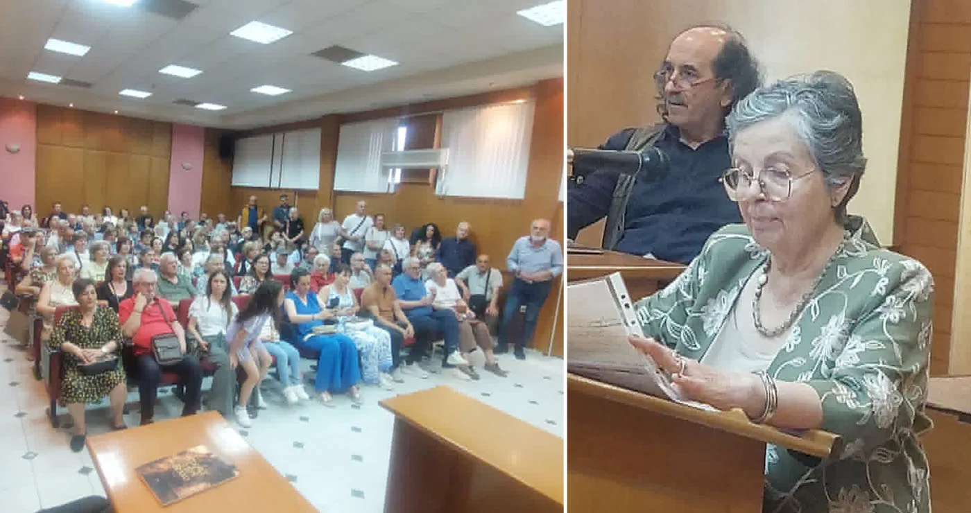 Η νέα Ποιητική Συλλογή της Πτολεμαϊδιώτισσας Στέλλας Καρούτσου-Ιακωβίδου, παρουσιάστηκε στο Εργατικό Κέντρο Πτολεμαΐδας! (ρεπορτάζ της Κούλας Πουλασιχίδου)