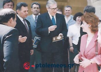 Από την επίσκεψη της Δημοτικής αντιπροσωπείας στην αδελφή πύλη Έγκωμη Κύπρου το 1993 – Από τη στήλη του Γ. Καζαντζή στον ΠΑΛΜΟ