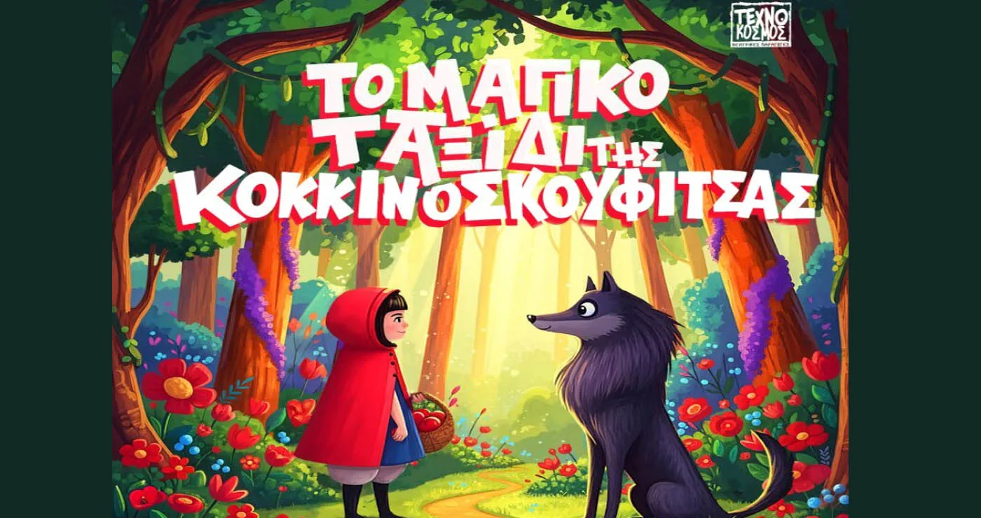 “Το μαγικό ταξίδι της Κοκκινοσκουφίτσας” έρχεται στην Ποντοκώμη Κοζάνης την Τετάρτη 24/6