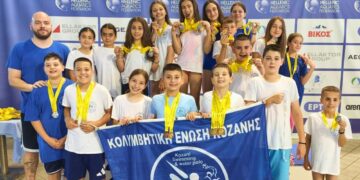 Με 30 μετάλλια επέστρεψε η Κολυμβητική Ένωση Κοζάνης από τους Θερινούς Αγώνες Προαγωνιστικών