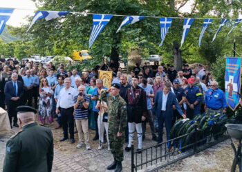 Μνημόσυνο των Μακεδονομάχων Καπετάν Άγρα και Αντώνη Μίγκα στην Καρυδιά Έδεσσας (Φωτογραφίες)