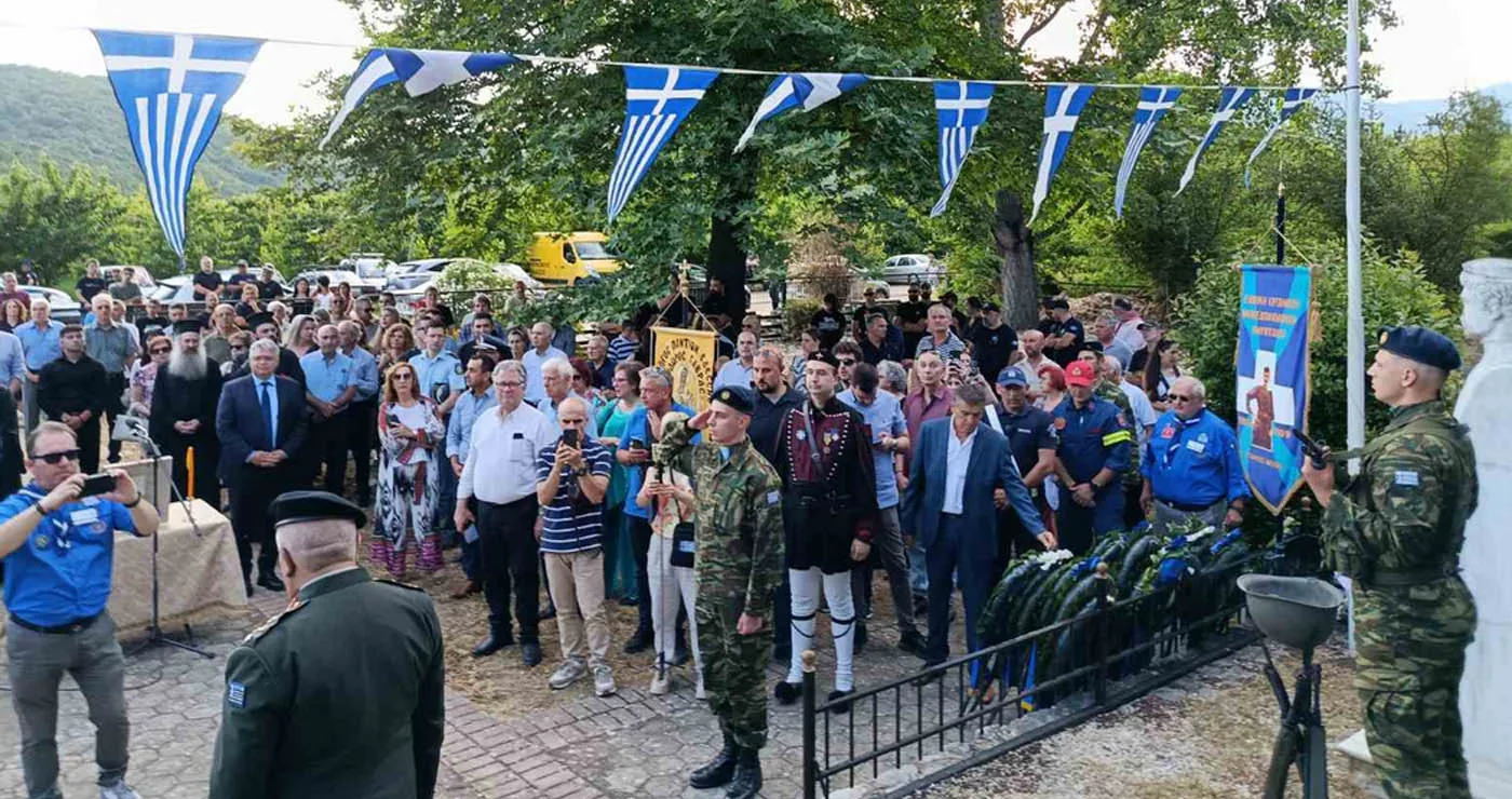 Μνημόσυνο των Μακεδονομάχων Καπετάν Άγρα και Αντώνη Μίγκα στην Καρυδιά Έδεσσας (Φωτογραφίες)