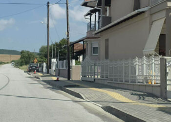 Σε εξέλιξη η ανάπλαση της Βόρειας Εισόδου του Περδίκκα – Έργο 1.005.000 ευρώ (Ρεπορτάζ της Κούλας Πουλασιχίδου)