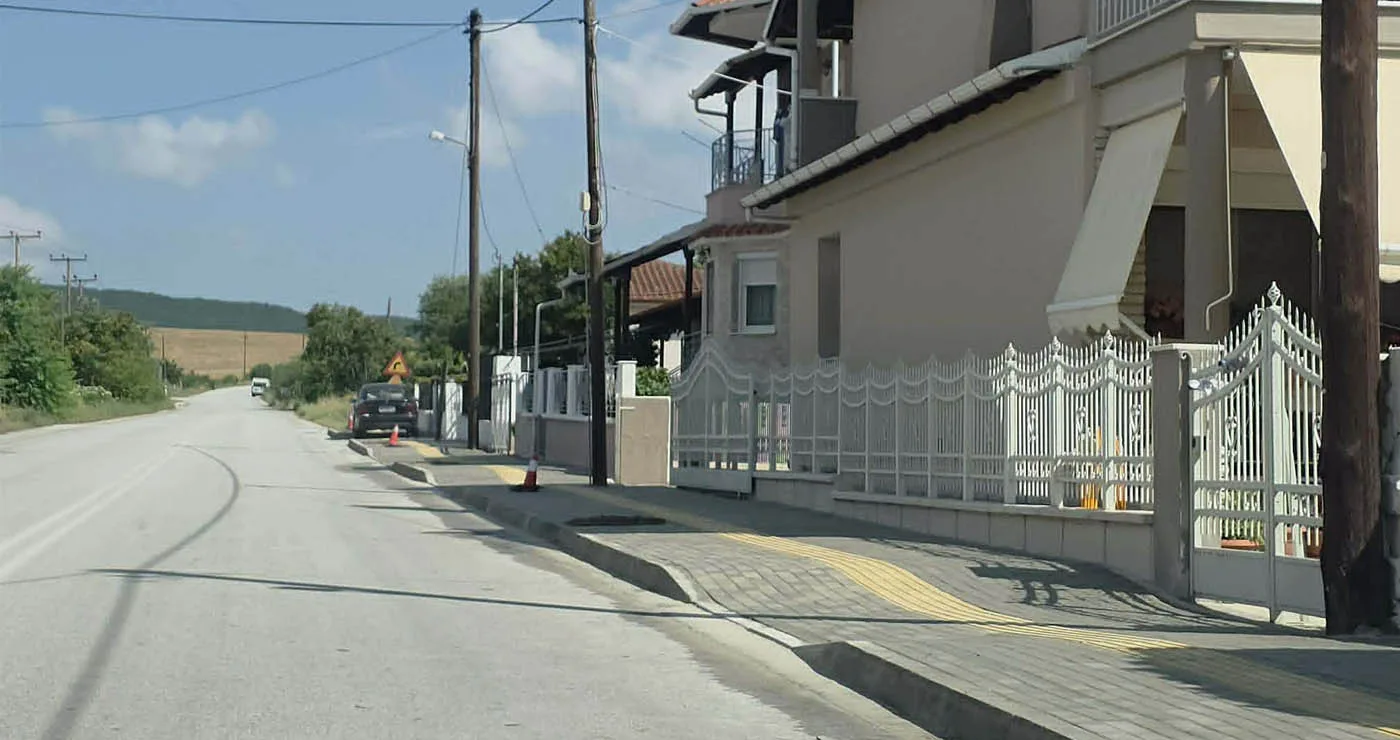 Σε εξέλιξη η ανάπλαση της Βόρειας Εισόδου του Περδίκκα – Έργο 1.005.000 ευρώ (Ρεπορτάζ της Κούλας Πουλασιχίδου)
