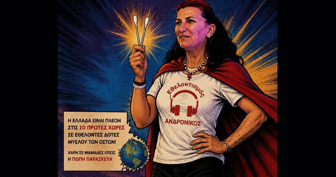 Η Ελλάδα βρίσκεται πλέον στις 10 πρώτες χώρες του κόσμου σε εθελοντές δότες μυελού των οστών… χάρη σε μαμάδες όπως η Πόπη Παρασκευά