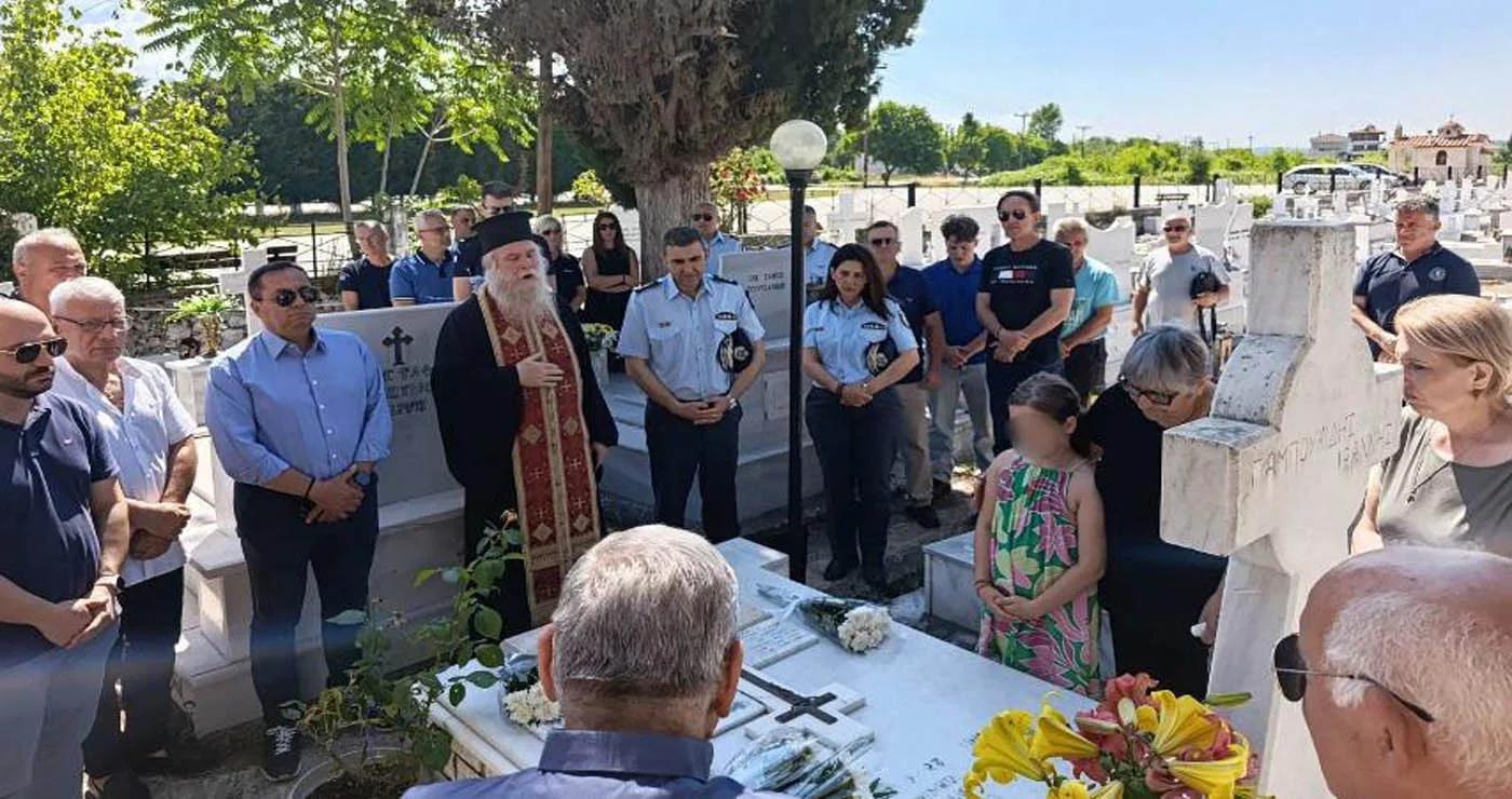 Τρισάγιο υπέρ αναπαύσεως του Συνοριακού Φύλακα Ιωάννη Παμπουκίδη στο Άργος Ορεστικό