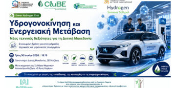 Σήμερα στην Κοζάνη η δράση «Green Hydrogen Club – Υδρογονοκίνηση και Ενεργειακή Μετάβαση»