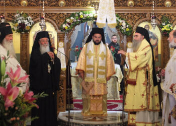 Με λαμπρότητα εορτάστηκε η πολιούχος Αγία Κυριακή στα Σέρβια