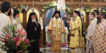 Με λαμπρότητα εορτάστηκε η πολιούχος Αγία Κυριακή στα Σέρβια