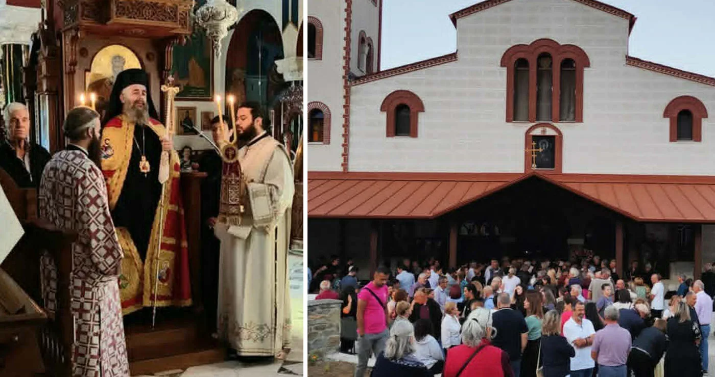 Πλήθος πιστών  στο διήμερο λαμπρό  εορτασμό της Ιεράς Μονής Αγίας Παρασκευής Μηλοχωρίου! (της Κούλας Πουλασιχίδου)