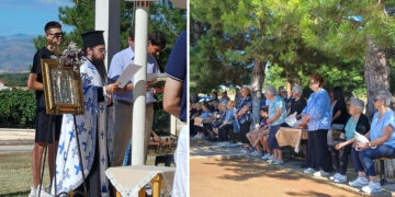 Ασβεστόπετρα: Πανηγυρικός εσπερινός στο παρεκκλήσι της Αγίας Παρασκευής