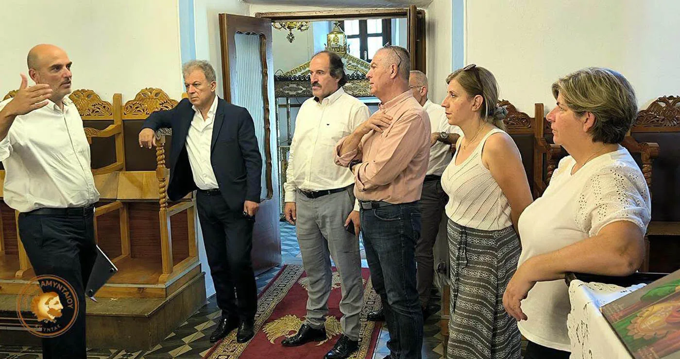 Παρεμβάσεις για τις καθιζήσεις στον Άγιο Δημήτριο Λεχόβου – Σχέδιο για συνεδριακό κέντρο στη Νίκειο Σχολή Νυμφαίου