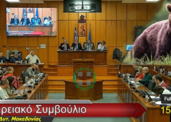 Guest star για ακόμη μία φορά οι …αρκούδες στο Περιφερειακό Συμβούλιο Δυτικής Μακεδονίας