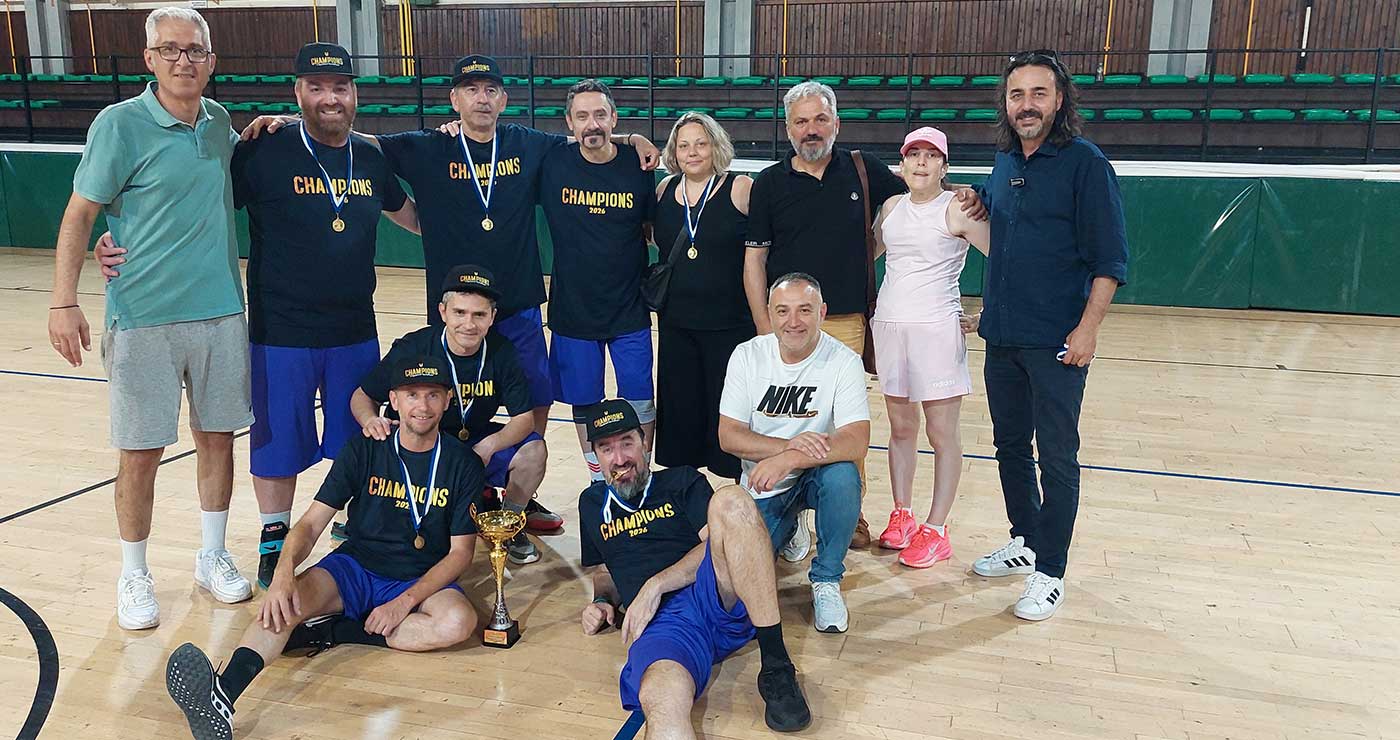 ΠΡΩΤΑΘΛΗΤΡΙΑ η ομάδα μπάσκετ του Συλλόγου Δημοτικών Υπαλλήλων Π.Ε. Κοζάνης kozaNBA