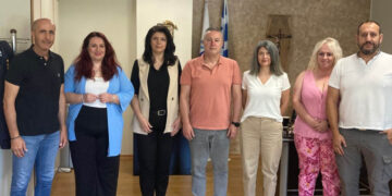 Κοζάνη: Επίσκεψη του νέου Διοικητικού Συμβουλίου της I.P.A. στον Αστυνομικό Διευθυντή