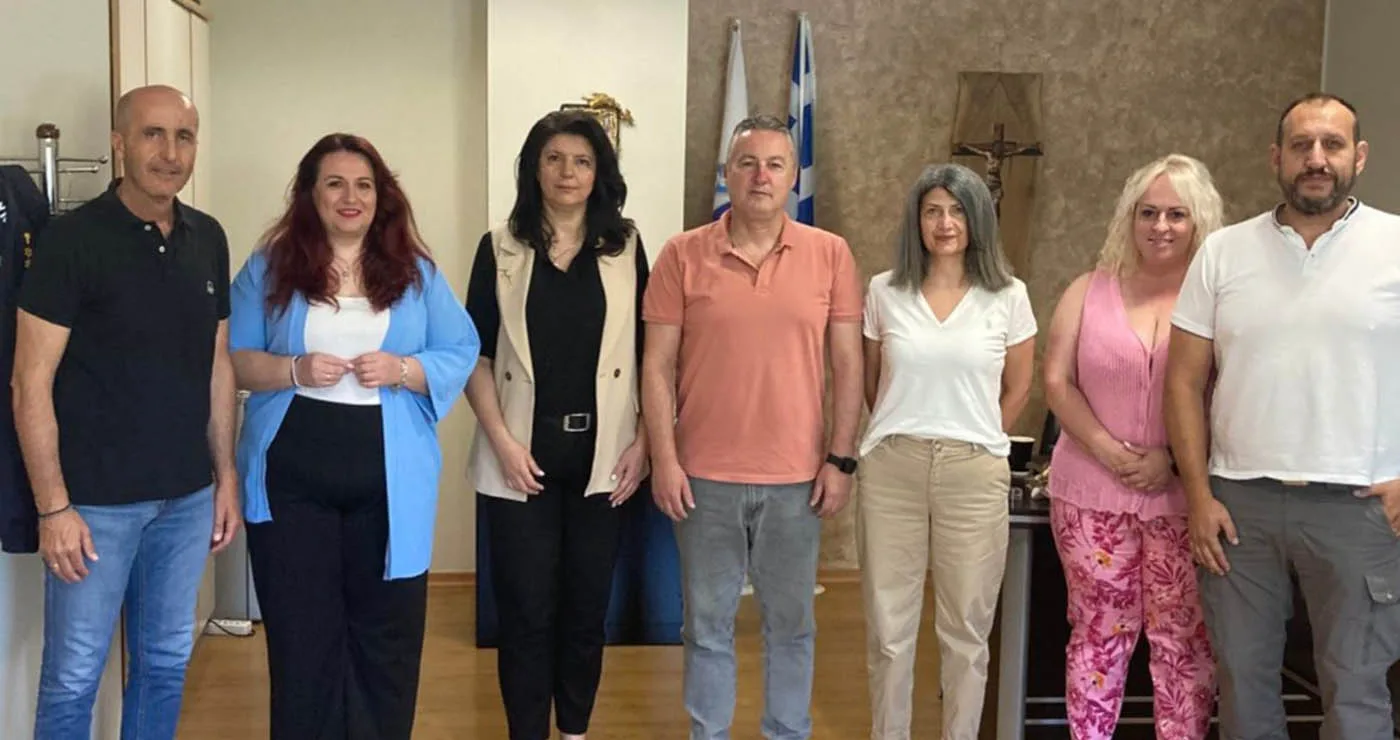 Κοζάνη: Επίσκεψη του νέου Διοικητικού Συμβουλίου της I.P.A. στον Αστυνομικό Διευθυντή