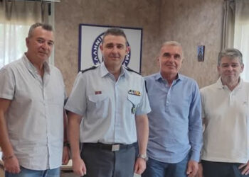 Στον Γενικό Αστυνομικό Διευθυντή Δυτικής Μακεδονίας ο Πρόεδρος της Ομοσπονδίας Συνοριοφυλάκων